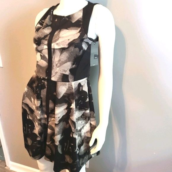 New with Tags Floral Fit and Flair Dress XS - Picture 8 of 11